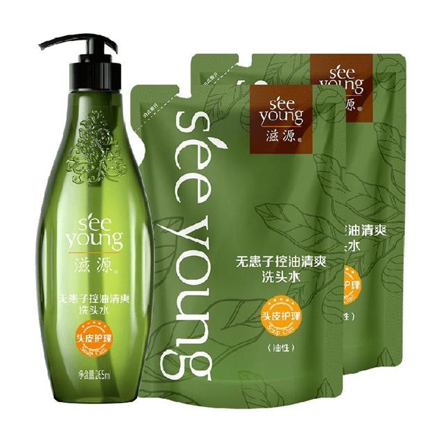 88VIP：seeyoung 滋源 无硅油控油清爽洗发水 735ml