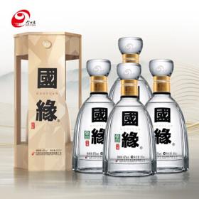 今世缘 42度国缘四开 白酒 500ml*4瓶
