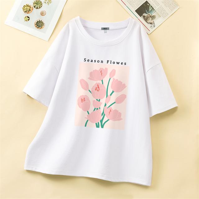 多色多码 雪中飞 夏季时尚纯棉短袖