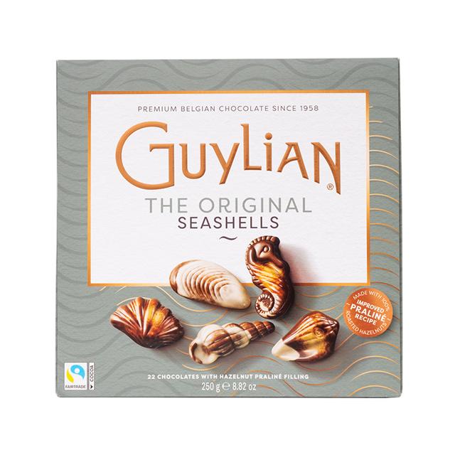 GuyLiAN 吉利莲 海马贝壳 榛子巧克力 154g