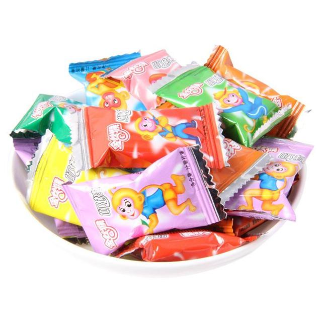 金丝猴奶糖230g*2袋装结婚喜糖小镀铝牛奶糖儿童休闲零食糖果年货