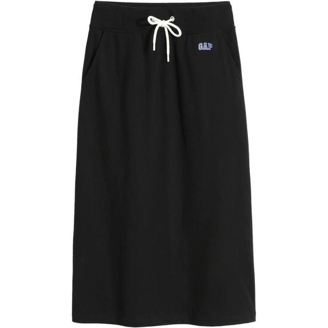 Gap 盖璞 女装春季款LOGO法式圈织软半身裙736147 高腰长裙