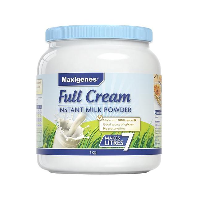 Maxigenes 美可卓 蓝胖子全脂高钙奶粉 1kg