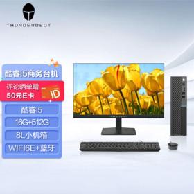 ThundeRobot 雷神 博睿 12H420-40W 23.8英寸显示器（i5-12400、16GB、512GB）