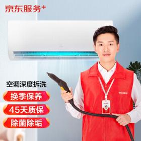 JINGDONG 京东 空调挂机*2全拆洗 家电清洗 上门服务 家政保洁