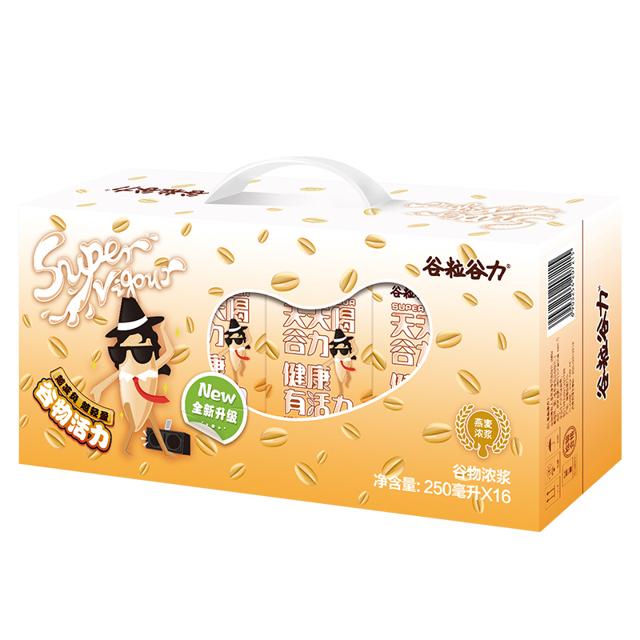 谷粒谷力 燕麦奶早餐奶250ml*16盒