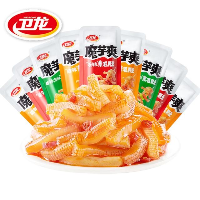 约43小包到手19.9 卫龙魔芋爽零食