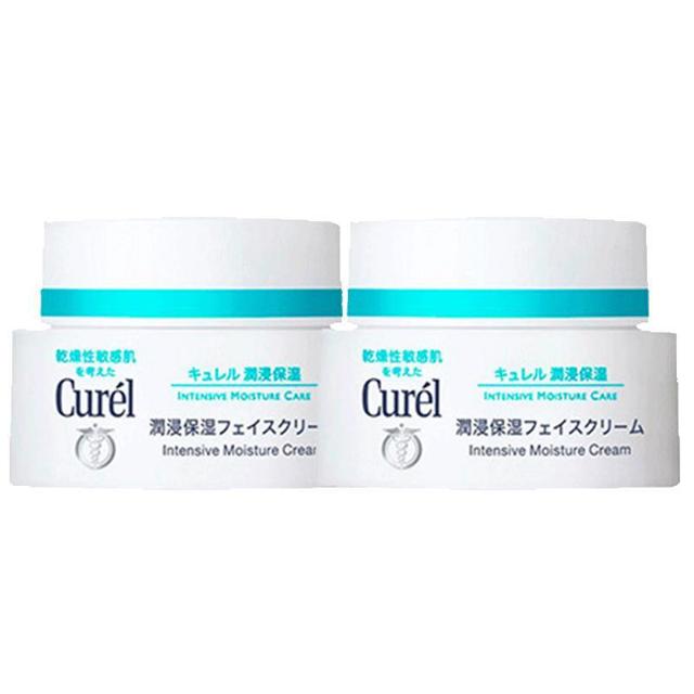88VIP：Curél 珂润 保湿面霜 40g*2