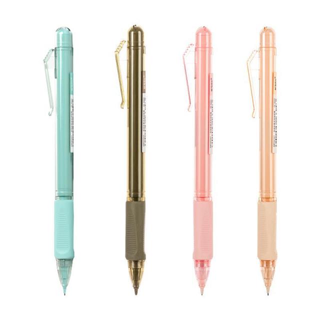 M&G 晨光 AMPQ0307 防断芯自动铅笔 0.7mm 2支装 送60支铅芯+2块橡皮