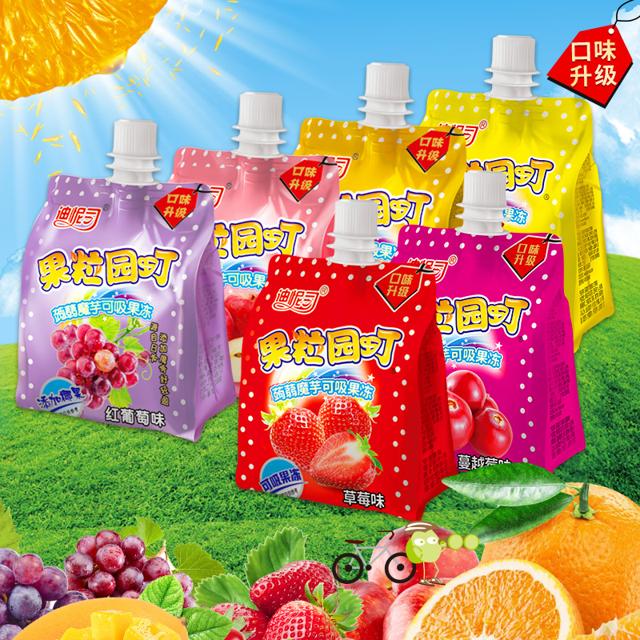 可用签到红包 3袋 蒟蒻果粒吸吸冻