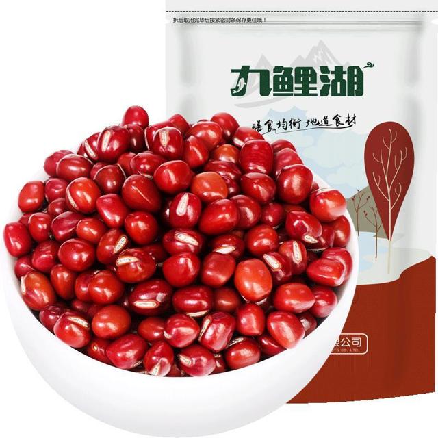 九鲤湖 红豆新货东北农家红小豆赤豆红豆沙薏米粗粮五谷杂粮500g