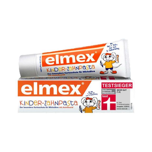 elmex艾美适儿童牙膏宝宝进口