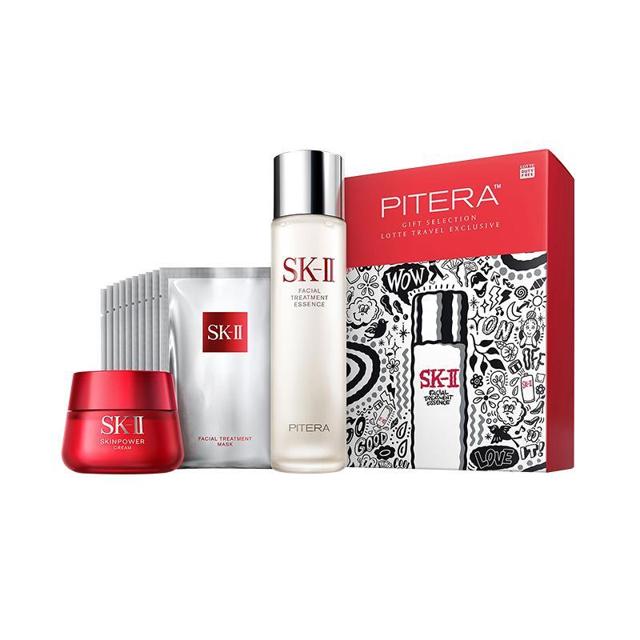 SK-II SK2明星三件套神仙水250ml大红瓶面霜100g前男友10片礼物