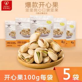 坚坚我心 开心果 100g*5包