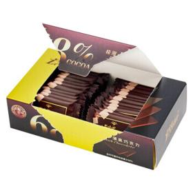 移动端：Le conté 金帝 68%黑巧克力薄片*2盒
