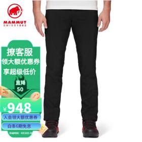 MAMMUT 猛犸象 Runbold 男士长裤 1022-01312