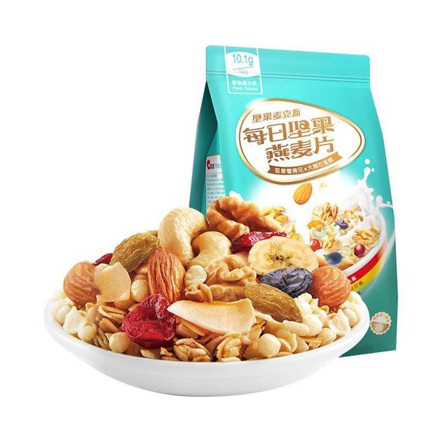 ChaCheer 洽洽 每日坚果果干燕麦片400g*1即食代餐休闲健康零食营养早餐食品
