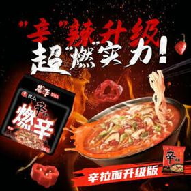 NONGSHIM 农心 辛拉面系列 燃辛 方便面 120g*5袋