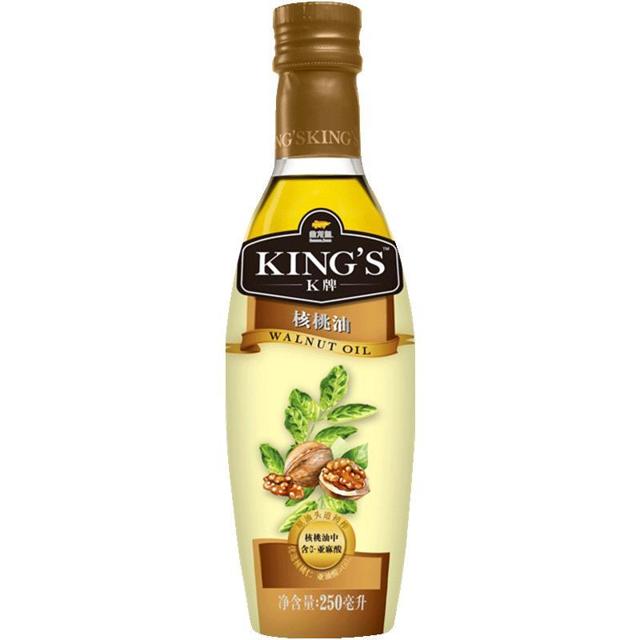 金龙鱼 KING'S核桃油250ml/瓶优质核桃仁宝宝辅食食用油妈妈优选