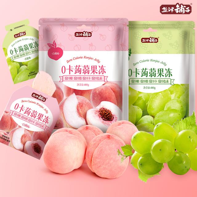 盐津铺子 蒟蒻果冻约60包960g