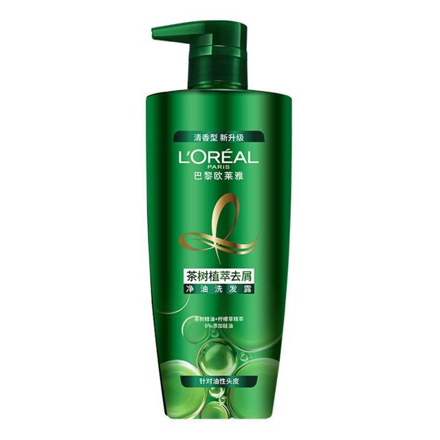 巴黎欧莱雅 茶树植萃去屑净油洗发露700ml