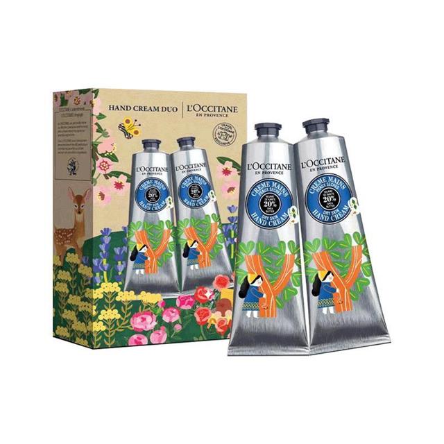欧舒丹 乳木果护手霜礼盒包装150ml*2维E蜂蜜滋润保湿补水