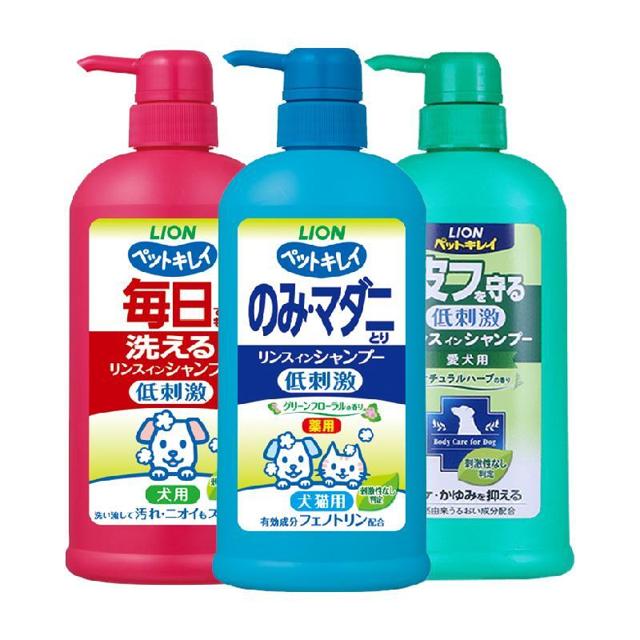 lion 艾宠 日本进口 宠物沐浴露 550ml