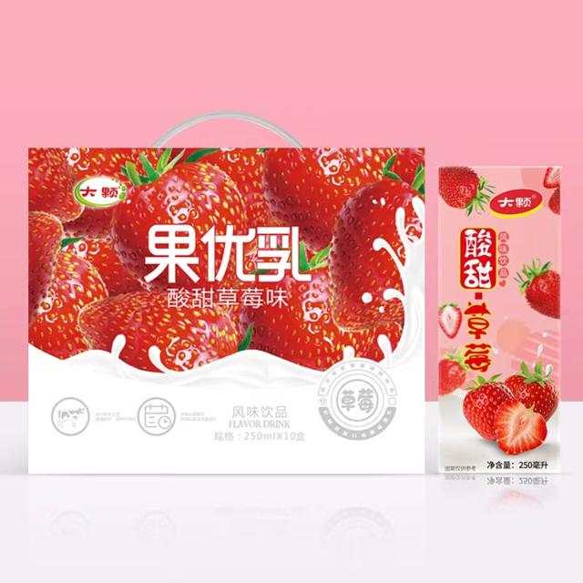 大颗果优乳饮料250mlx10礼盒装