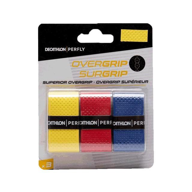 DECATHLON 迪卡侬 羽毛球拍吸汗带3只装PERFLY