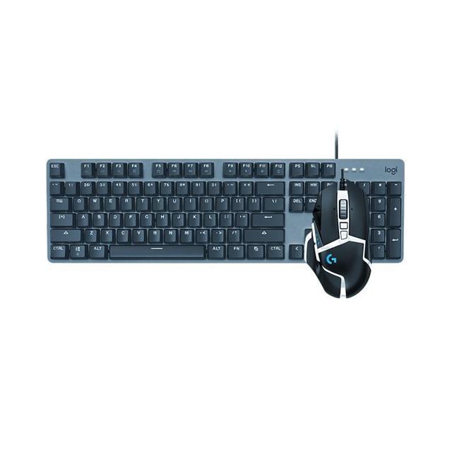 logitech 罗技 K845背光有线机械键盘电竞游戏G502SE鼠标有线键盘套装[215