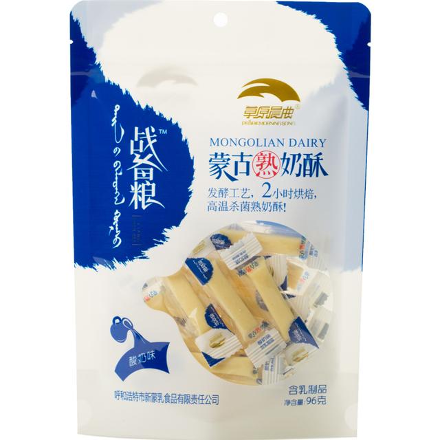 草原晨曲 蒙古奶酥奶棒 96g
