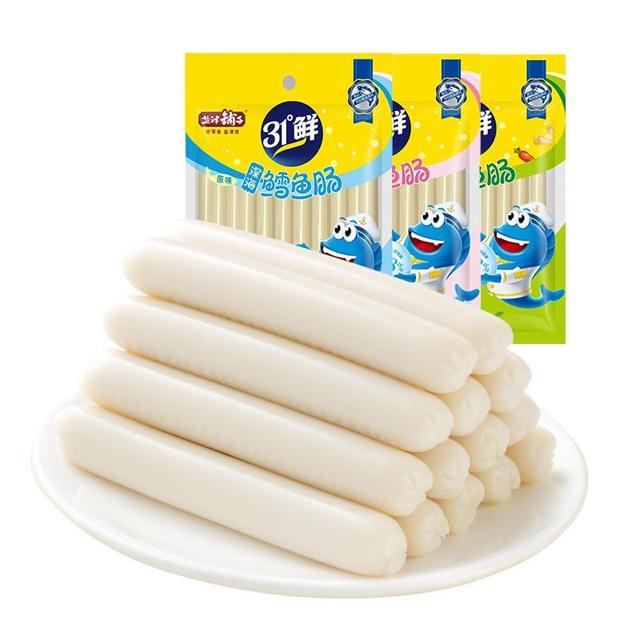 盐津铺子 鳕鱼肠 40支