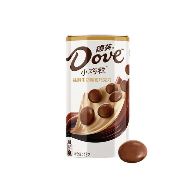 Dove 德芙 小巧粒 丝滑牛奶颗粒巧克力 42g