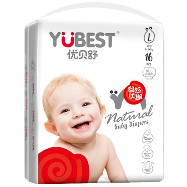 YUBEST 优贝舒 婴儿纸尿裤 L16片