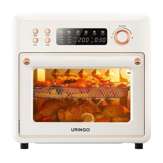 URINGO 七彩叮当 电烤箱空气炸锅烤箱一体机家用智能全自动烘焙多功能发酵