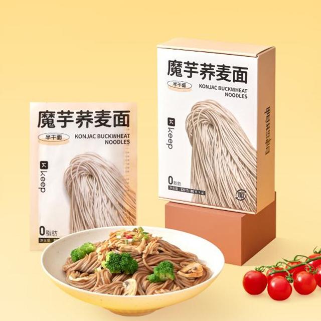 80g*12袋 Keep魔芋荞麦面纤维面条