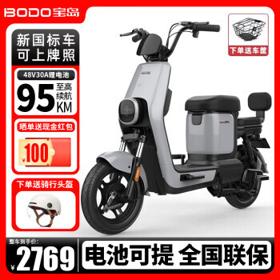 BAODAO 宝岛 N5 48V30AH锂电 新国标电动车