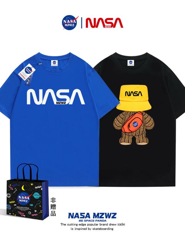 全尺码一个价 NASA联名纯棉情侣短袖