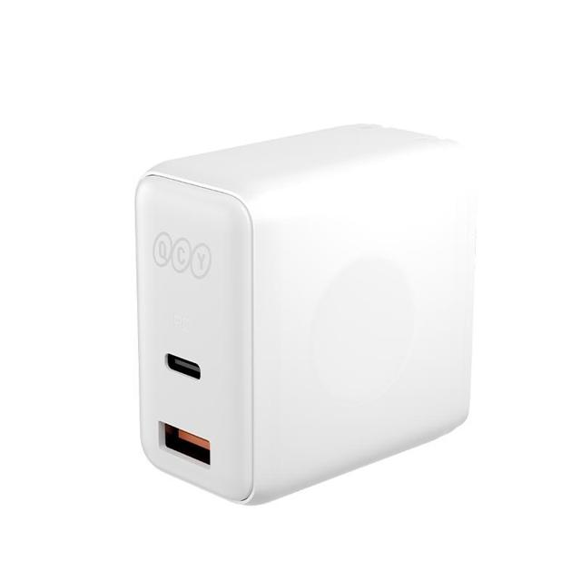 QCY 意象 GN202GB 双口氮化镓充电器 40W 1A1C