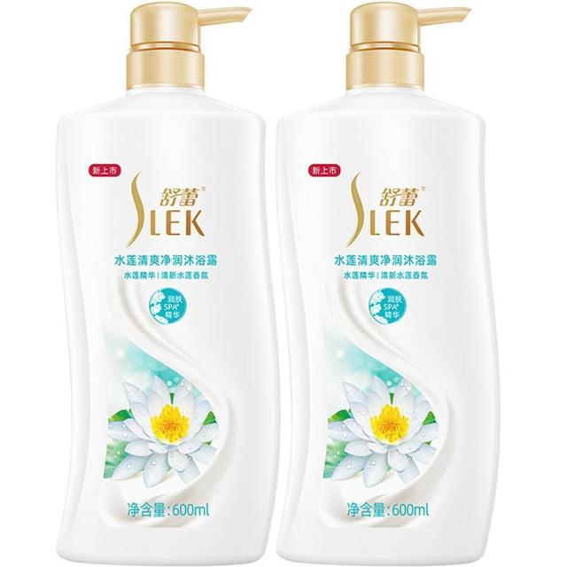 88VIP：SLEK 舒蕾 水莲清爽沐浴乳 600ml*2瓶
