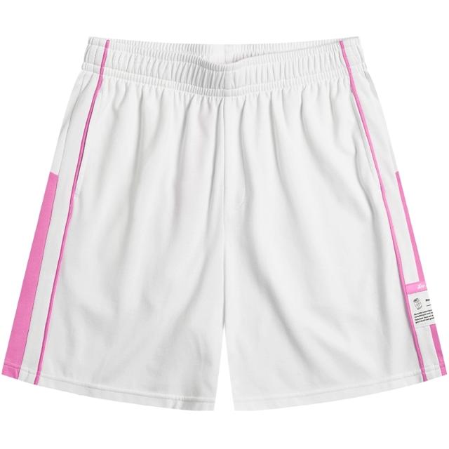 XTEP 特步 短裤女2023夏季新款宽松休闲运动女裤撞色显瘦百搭针织五分裤