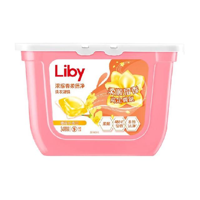 88VIP：Liby 立白 香氛柔顺洗衣凝珠 34颗
