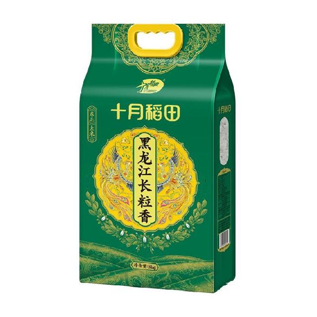 88VIP：十月稻田 黑龙江长粒香米 5kg