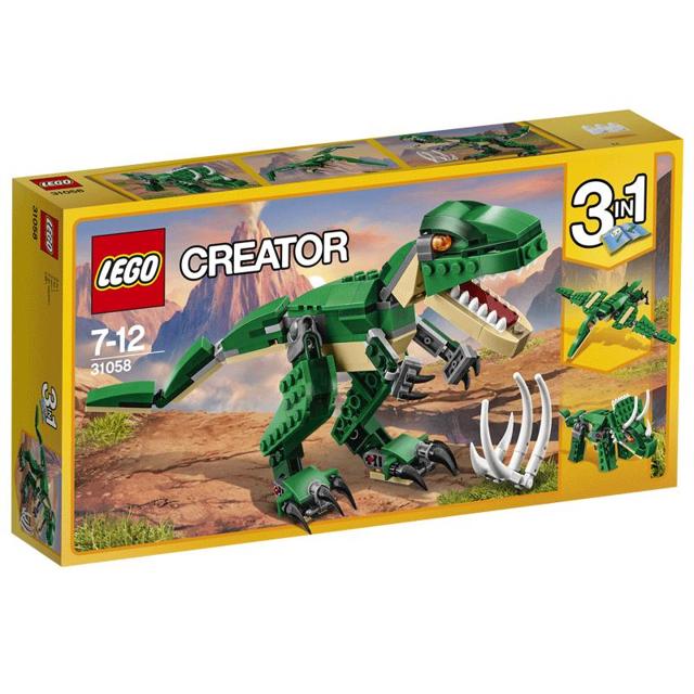 LEGO 乐高 Creator3合1创意百变系列 31058 凶猛霸王龙