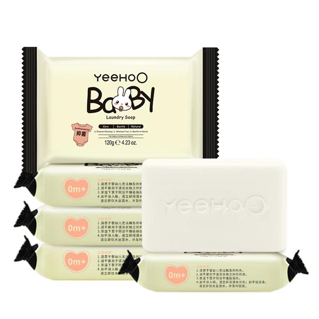 YeeHoO 英氏 婴儿抑菌洗衣皂6块