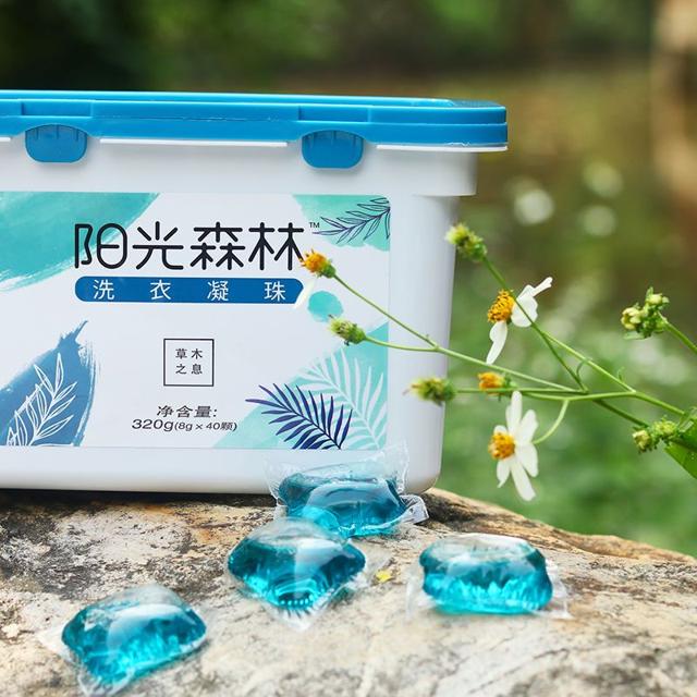 恒安集团 阳光森林洗衣凝珠8克*40颗