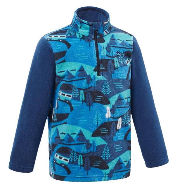 DECATHLON 迪卡侬 MH100 男女童通用立领抓绒衣 8559046