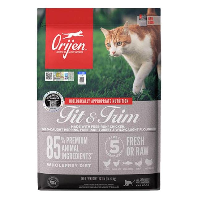 88VIP：Orijen 渴望 室内伴侣低卡减肥 通用型全价猫粮 5.4kg