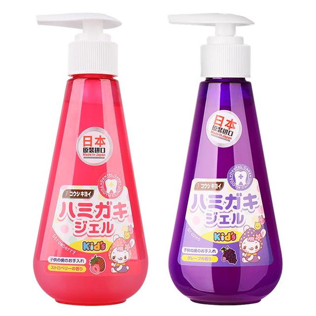 Colutti Kids 德露宝 皓齿清按压儿童牙膏（多味可选） 150g（送进口牙刷）