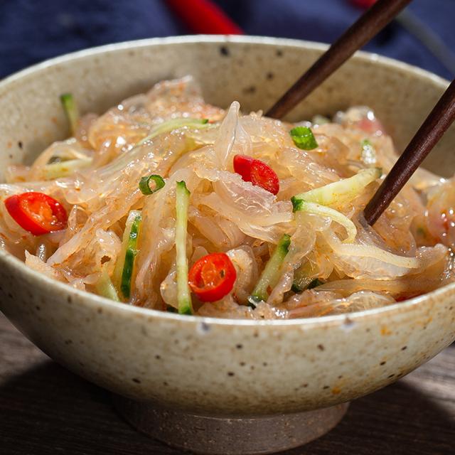 赠料包 星仔岛即食海蜇丝250g*5包